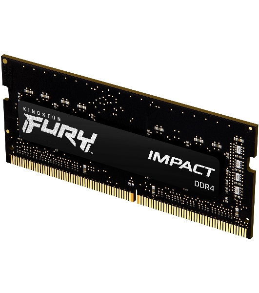 Оперативная память Kingston Fury Impact, DDR4, 8GB (1x8GB), 3200MHz, CL20, SO-DIMM