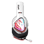 Гарнитура Bloody MR720 Naraka белый, беспроводная + проводная, радиоканал/Bluetooth/mini jack 3.5 мм, до 44 ч, подсветка, фото21