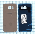 Задняя крышка для Samsung G920F Galaxy S6 золотой, фото 1
