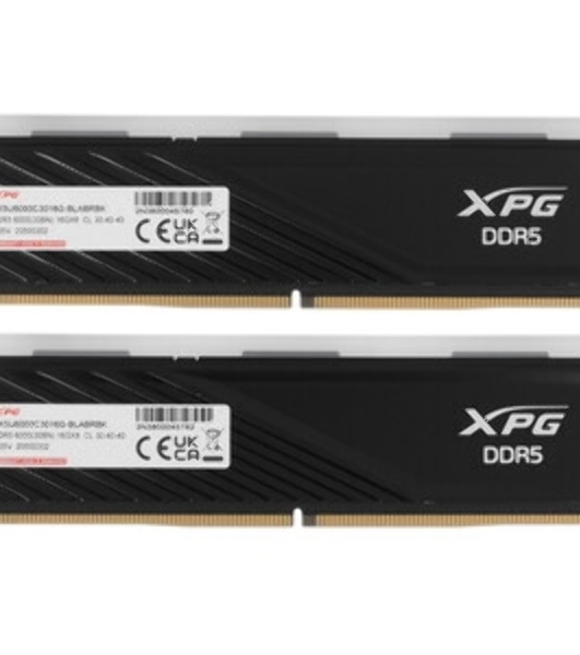 Оперативная память XPG Lancer Blade, DDR5, 32GB (2x16GB), 6000MHz, CL34, DIMM, с радиаторами, RGB, черный