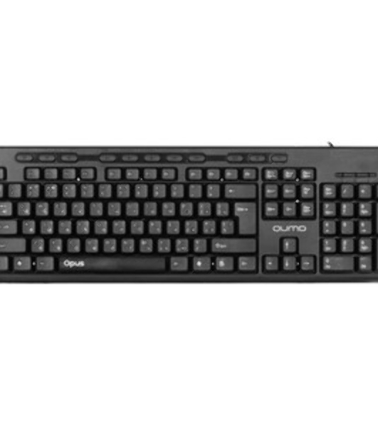 Клавиатура Qumo Opus K64 проводная, USB Type-A, чёрный