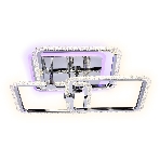 Потолочный светодиодный светильник FA536/3 CH хром 118W 510*510*150 (ПДУ РАДИО 2.4G), фото5
