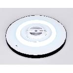 Потолочный светодиодный светильник Ambrella light FZ3055 BK черный IP44 33W+10W 6400+6400К D370*40 (Без ПДУ), фото3