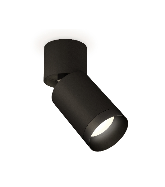 Светильник Ambrella Light XM6313041 SBK/BK/PBK черный песок/черный/черный полированный MR16 GU5.3 (A2221, C6313, N6131)