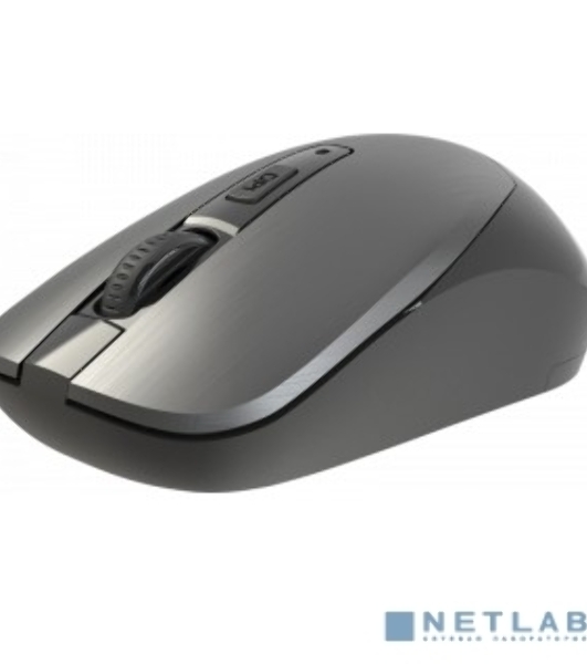 Мышь беспроводная Defender Wave MM-995 серебристый, 1600 dpi, радиоканал, USB, кнопки - 4