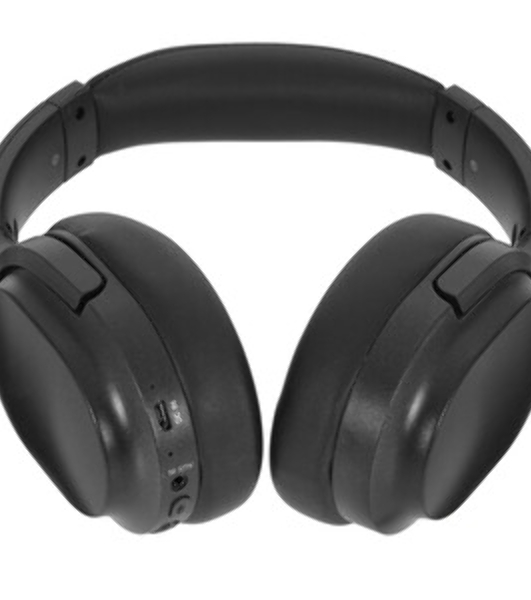 Беспроводные/проводные наушники Harper HB-712 черный, накладные, Bluetooth + проводной, активное шумоподавление, до 24 ч