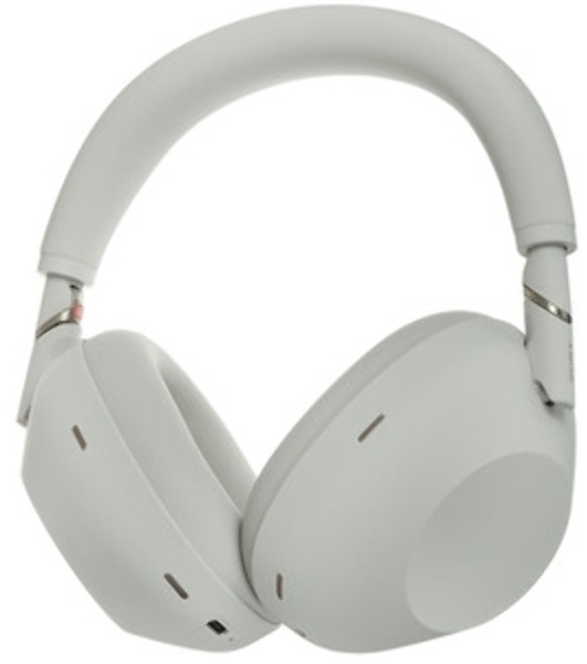 Беспроводные/проводные наушники Sony WH-1000XM6 черный, полноразмерные, Bluetooth + проводной, адаптивное активное шумоподавление, до 40 ч