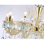Светильник Ambrella light TR4929/12 GD/WH/CL золото/белый/прозрачный E14*12 max 40W D910*680, фото4
