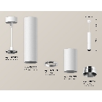 Светильник Ambrella Light XP6322001 SWH/PSL белый песок/серебро полированное MR16 GU5.3 (A2301, C6355, A2060, C6322, N6132), фото 1