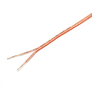 Акустический кабель Cablexpert CC-TC2x0,75-20M, прозрачный, 20 м, бухта