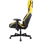 Кресло игровое Knight Thunder 5X черный/желтый эко.кожа крестов. металл, фото40