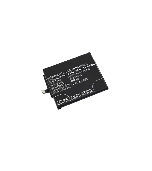 Аккумулятор CameronSino CS-MUM480SL BN30 для Xiaomi Redmi 4A3.85V, 3100mAh, 11.94Wh