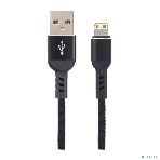 Кабель PERFEO для iPhone, USB - 8 PIN (Lightning), черный, 1 м, бокс (I4316), фото 1