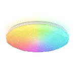 Светодиодный светильник RGB Ambrella light FZ417 WH белый IP20 46W 3000K-6500K+RGB D380*60 (ПДУ ИК), фото17