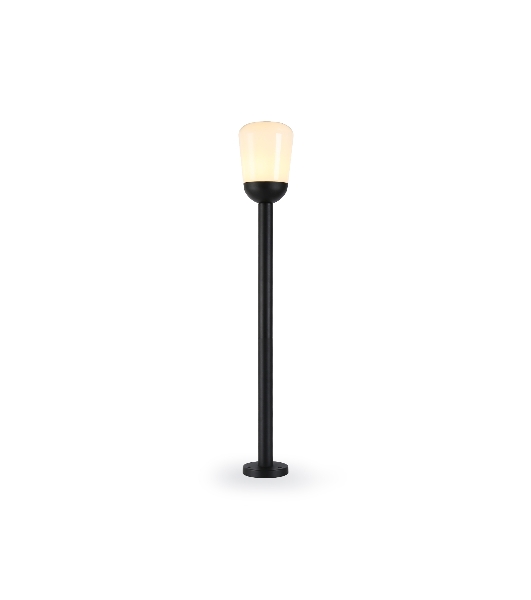 Светильник Ambrella light ST2095 BK/FR черный/белый матовый IP54 E27 max 40W D150*950