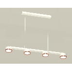 Светильник Ambrella light XB9151153/4 SWH/PPG белый песок/золото розовое полированное GX53 (C9151, N8126), фото4