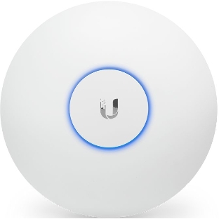 Комплект точек доступа [UAP-AC-PRO-5-EU] Ubiquiti UniFi AP AC Pro (5-pack) из 5ти точек доступа, 2.4/5 ГГц, 3x3 MIMO, до 1300+450 Мбит/с, 2 гигабитных сетевых порта, поддержка питания IEEE 802.3af PoE/802.3at PoE+. Дистанция связи до 122 метров.