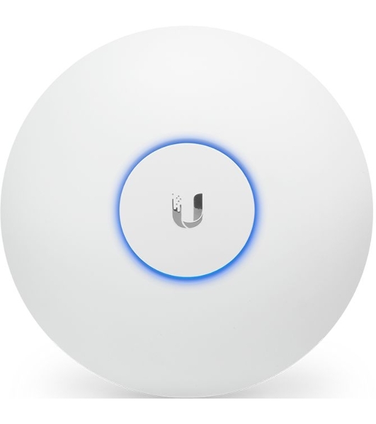Комплект точек доступа [UAP-AC-PRO-5-EU] Ubiquiti UniFi AP AC Pro (5-pack) из 5ти точек доступа, 2.4/5 ГГц, 3x3 MIMO, до 1300+450 Мбит/с, 2 гигабитных сетевых порта, поддержка питания IEEE 802.3af PoE/802.3at PoE+. Дистанция связи до 122 метров.