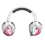 Гарнитура Bloody MR720 Naraka белый, беспроводная + проводная, радиоканал/Bluetooth/mini jack 3.5 мм, до 44 ч, подсветка, фото18