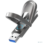 Флешка USB Netac US9 (NT03US9C-256G-32TA), 256Gb, USB 3.2 Gen2 Type-A/USB Type-C, R/W 1000/900, серебристый, фото2