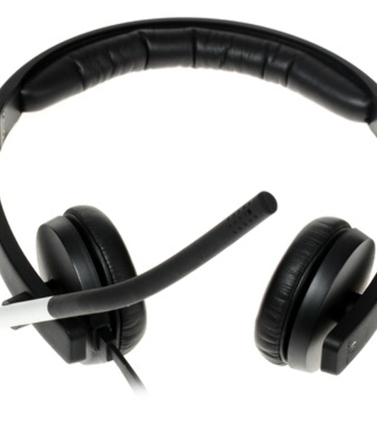 Гарнитура Logitech H650e чёрный, проводная, USB