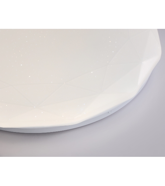 Светодиодный светильник RGB Ambrella light FZ417 WH белый IP20 46W 3000K-6500K+RGB D380*60 (ПДУ ИК)