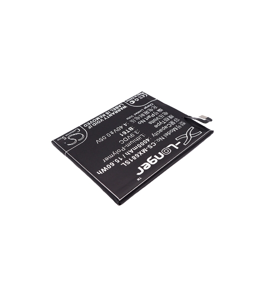 Аккумулятор CameronSino CS-MX681SL BT61 для Meizu M3 Note (М - версия M681H) 3.9V, 4000mAh, 15.60Wh