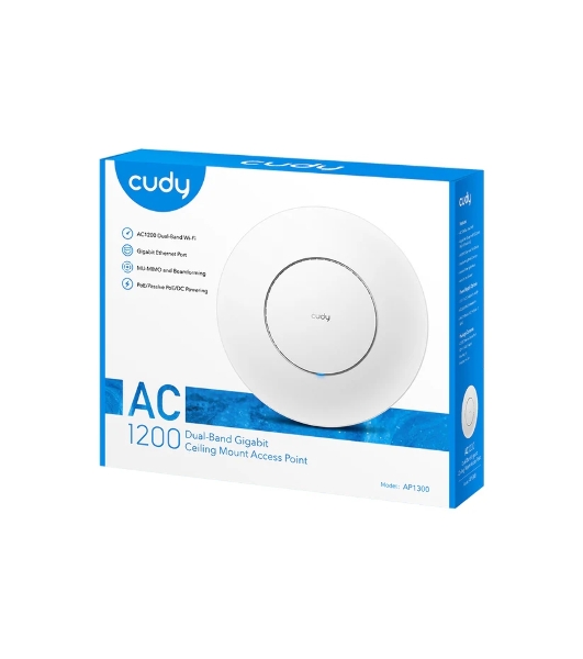 Точка доступа Cudy AP1300 AC1200 Wi-Fi белый
