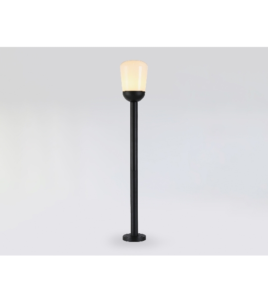 Светильник Ambrella light ST2095 BK/FR черный/белый матовый IP54 E27 max 40W D150*950