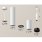 Светильник Ambrella Light XP6322010 SWH/PBK белый песок/черный полированный MR16 GU5.3 (A2301, C6355, A2061, C6322, N6131), фото 1