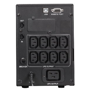 Источник бесперебойного питания Powercom Smart King Pro+ SPT-1500-II LCD 1200Вт 1500ВА черный