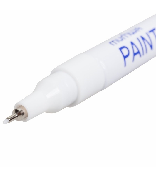 Маркер-краска MunHwa 'Extra Fine Paint Marker' 1 мм, белая, нитрооснова