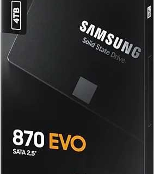 Накопитель SSD Samsung 4Tb 870 EVO, V-NAND, 2.5', SATA III, [R/W - 530/560 Mb/s]