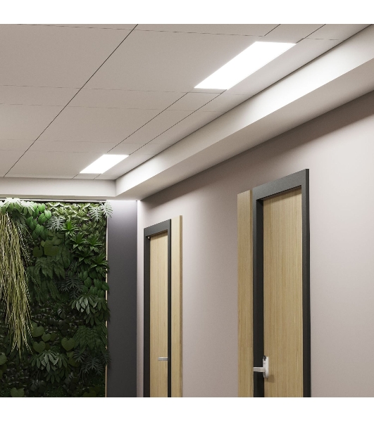Светильник линейный Gauss WLF-1 50W 4550lm 6500K 185-265V IP20 1492x75x25мм алюминий LED 1/20