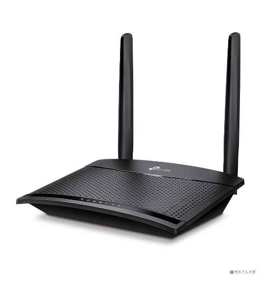 Роутер беспроводной TP-Link TL-MR100 N300 10/100BASE-TX/4G(3G) cat.4 черный