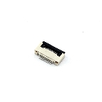 Разъем FPC Flip-Lock 0510-10RLGF 10 pin высота 1мм шаг 0,5мм, фото4