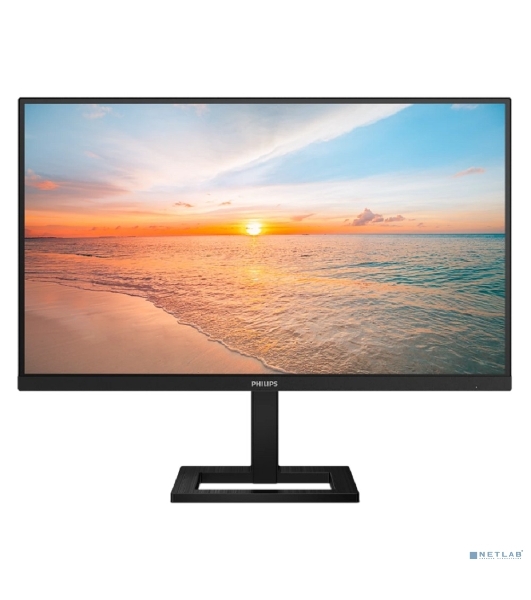 Монитор 27' Philips 27E1N1900AE IPS 3840x2160, 60 Гц, 4 мс, 16:9, 350 кд/м², 2xHDMI, 2xUSB 3.2, 1xUSB-C, 1x3.5 мм, черный