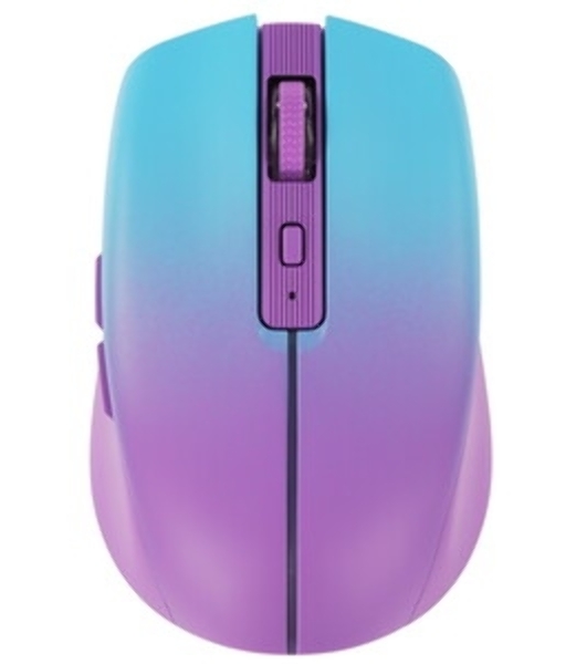 Мышь беспроводная Defender Mystery MM-301 фиолетовый, 1600 dpi, радиоканал, Bluetooth, USB, кнопки - 6