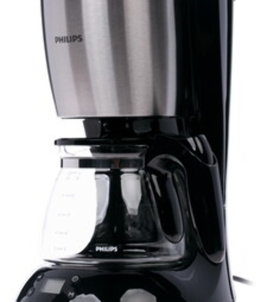 Кофеварка капельная Philips HD7459/20 черный, исп. кофе - молотый, 1.2 л, 1000 Вт.