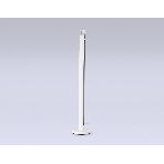 Светильник Ambrella light TN71342 WH белый LED 10W 4200K D60*900, фото 1