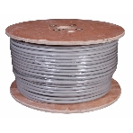Кабель витая пара Rexant F/UTP, cat.5e, PVC, 25PR, 24AWG, INDOOR, SOLID, серый, 305м, фото2