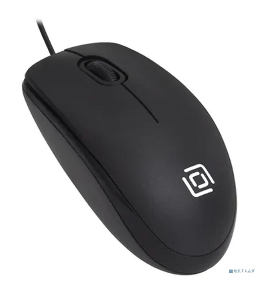 Комплект клавиатура+мышь Oklick S603 проводной, USB, 1200 DPI, чёрный
