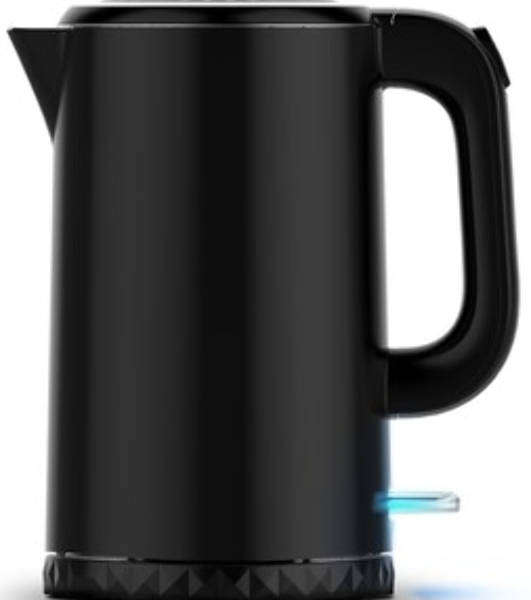 Электрочайник Centek CT-0020 черный, 1.7 л, 2200 Вт, скрытый нагревательный элемент