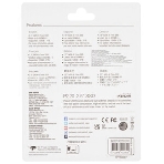 Накопитель SSD Patriot P220, 512Gb, SATA III, 2.5', R/W 550/500, фото12