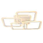 Потолочный светодиодный светильник FA537/4 WH белый 148W 670*670*120 (ПДУ РАДИО 2.4), фото3
