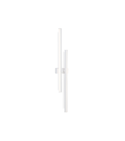 Настенный светодиодный светильник Ambrella light FL6161 WH белый 28W 3000K-6400K 810*120*65