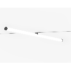 Трековый светильник GL2380 BK черный IP20 30W 3CCT 3000-6400K 48V 900*25*73, фото9