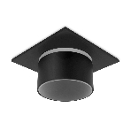 Светильник Ambrella light TN326 SBK черный песок GU5.3 92*92*60, фото4