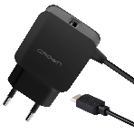 Сетевое зарядное устройство универсальное Crown CMWC-3001 черный, фото2