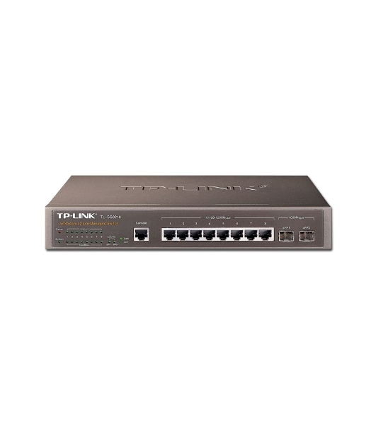 Коммутатор TP-Link SMB TL-SG3210 JetStream 8-Port Gigabit L2 Lite Managed Switch with 2 SFP Slots